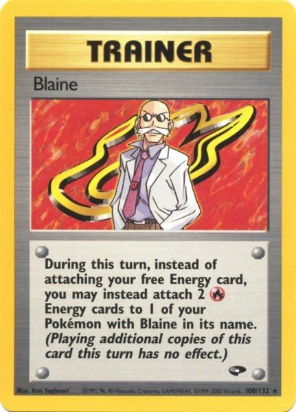 Blaine (100/132) [Gym Challenge Unlimited] | The Time Vault CA