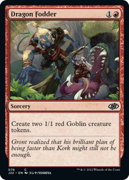 Dragon Fodder (76) [Jumpstart 2022] | The Time Vault CA