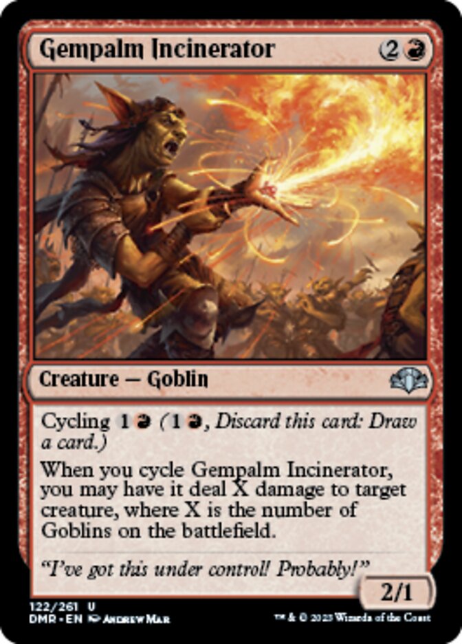 Gempalm Incinerator [Dominaria Remastered] | The Time Vault CA