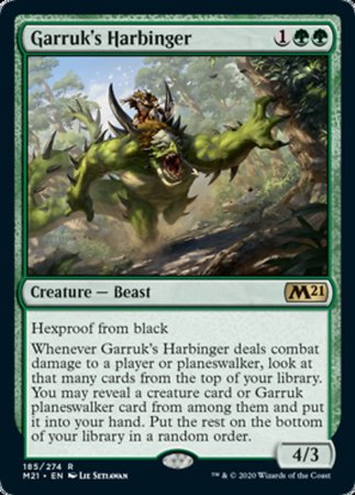 Garruk's Harbinger [Core Set 2021] | The Time Vault CA