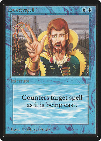 Counterspell [Limited Edition Beta] | The Time Vault CA