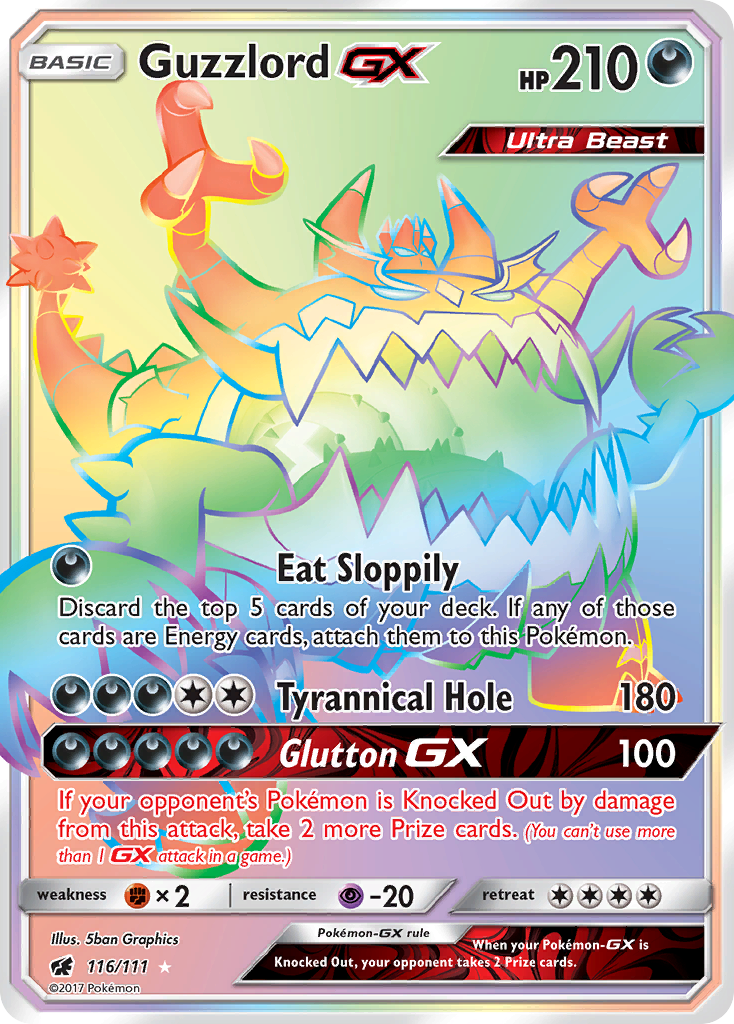 Guzzlord GX (116/111) [Sun & Moon: Crimson Invasion] | The Time Vault CA