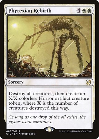 Phyrexian Rebirth [Commander 2019] | The Time Vault CA
