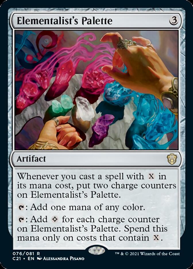 Elementalist's Palette [Commander 2021] | The Time Vault CA