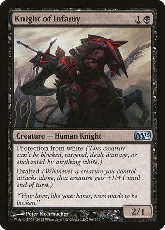 Knight of Infamy [Magic 2013] | The Time Vault CA