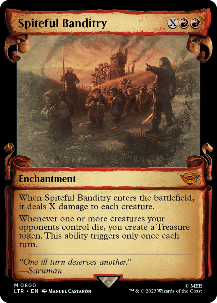 Spiteful Banditry [The Lord of the Rings: Tales of Middle-Earth Showcase Scrolls] | The Time Vault CA