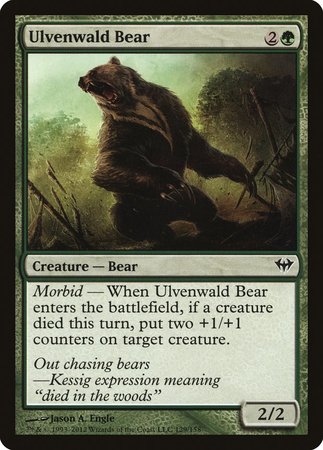 Ulvenwald Bear [Dark Ascension] | The Time Vault CA