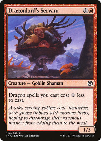 Dragonlord's Servant [Iconic Masters] | The Time Vault CA