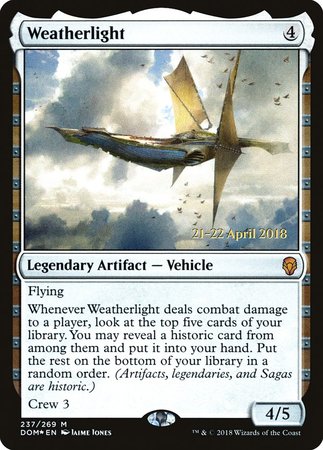 Weatherlight [Dominaria Promos] | The Time Vault CA