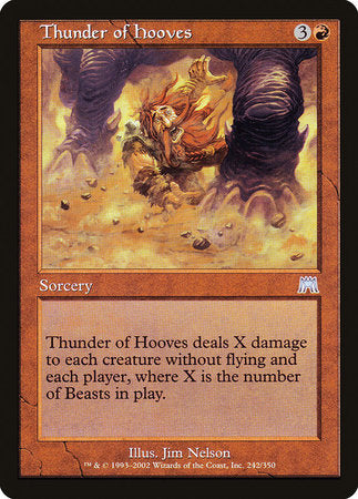 Thunder of Hooves [Onslaught] | The Time Vault CA