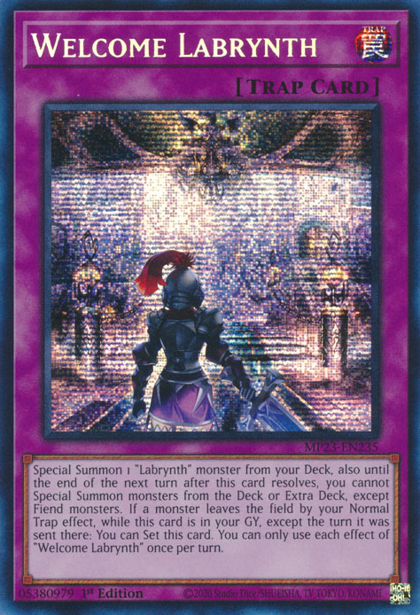 Welcome Labrynth [MP23-EN235] Prismatic Secret Rare | The Time Vault CA