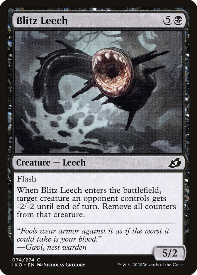 Blitz Leech [Ikoria: Lair of Behemoths] | The Time Vault CA