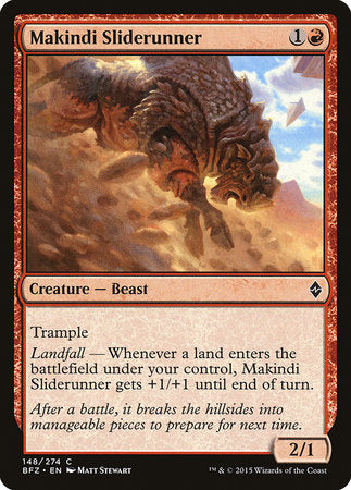 Makindi Sliderunner [Battle for Zendikar] | The Time Vault CA