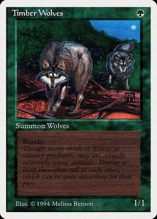 Timber Wolves [Summer Magic / Edgar] | The Time Vault CA