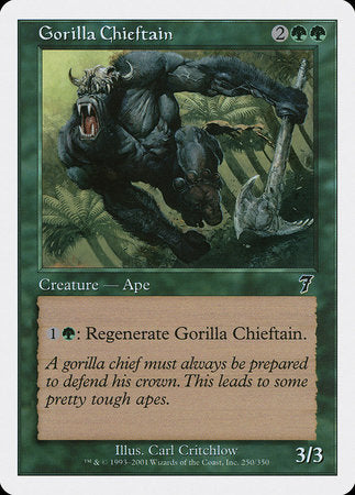 Gorilla Chieftain [Seventh Edition] | The Time Vault CA