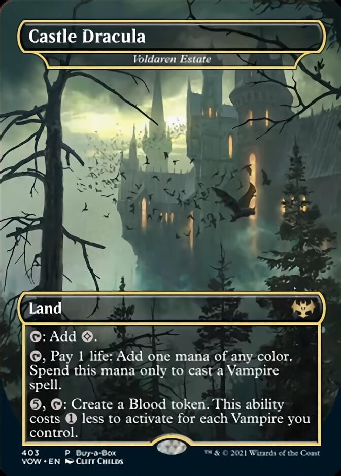 Voldaren Estate - Castle Dracula (Buy-A-Box) [Innistrad: Crimson Vow] | The Time Vault CA