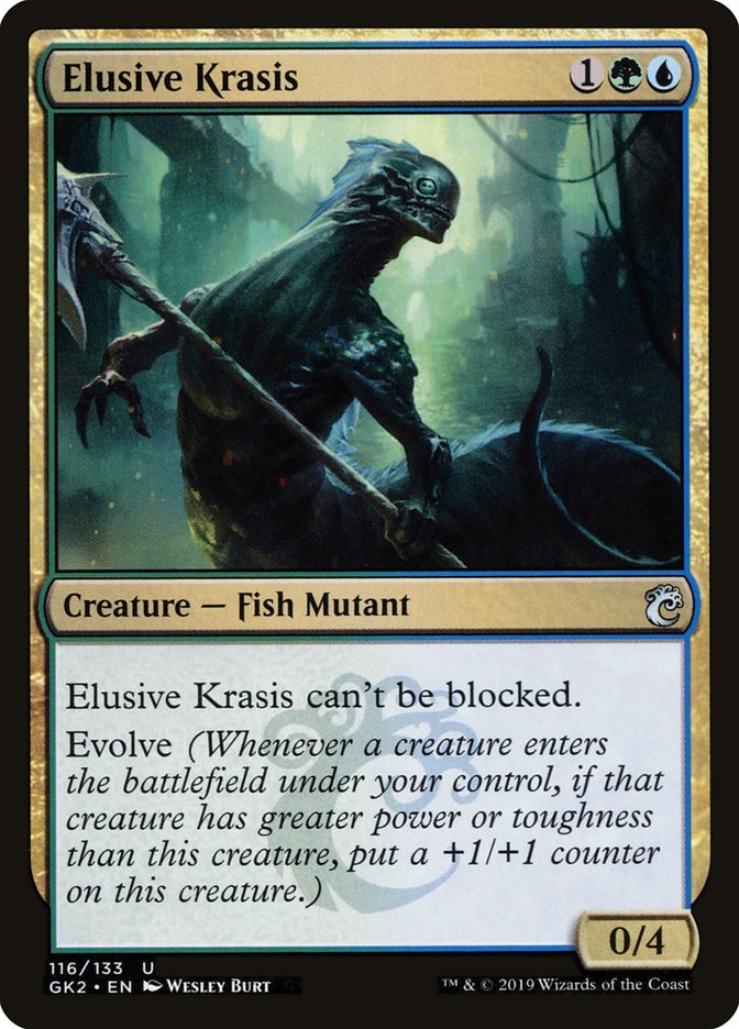 Elusive Krasis [Ravnica Allegiance Guild Kit] | The Time Vault CA