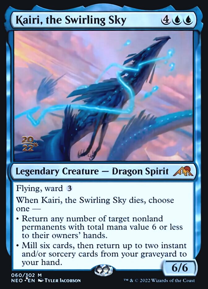 Kairi, the Swirling Sky [Kamigawa: Neon Dynasty Prerelease Promos] | The Time Vault CA