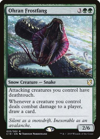 Ohran Frostfang [Commander 2019] | The Time Vault CA