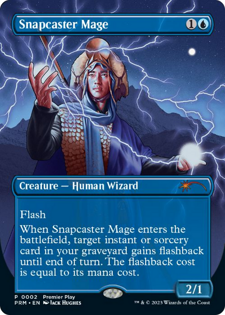 Snapcaster Mage (Borderless Alternate Art) [Regional Championship Qualifiers 2023] | The Time Vault CA