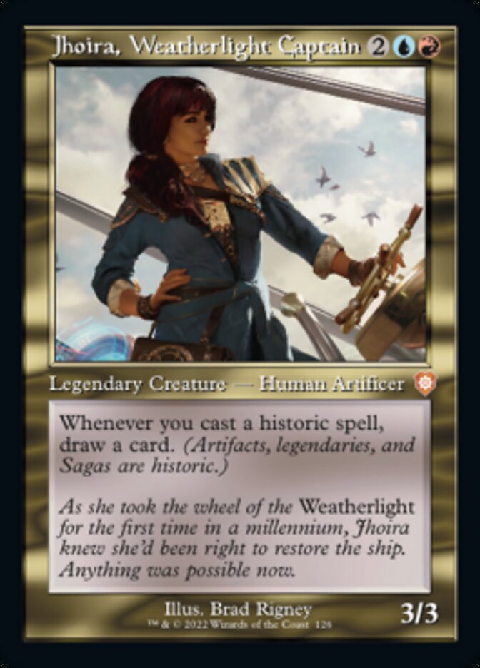 Jhoira, Weatherlight Captain (Retro) [The Brothers' War Commander] | The Time Vault CA