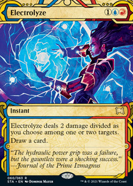 Electrolyze (Etched Foil) [Strixhaven Mystical Archive] | The Time Vault CA