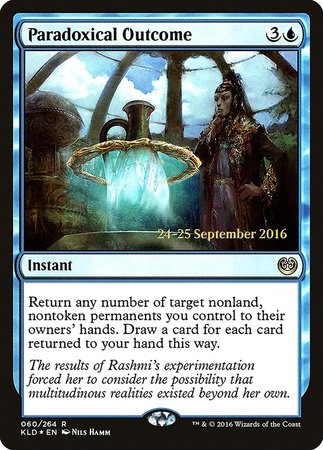 Paradoxical Outcome [Kaladesh Promos] | The Time Vault CA