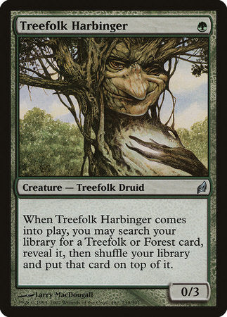 Treefolk Harbinger [Lorwyn] | The Time Vault CA