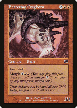Battering Craghorn [Onslaught] | The Time Vault CA