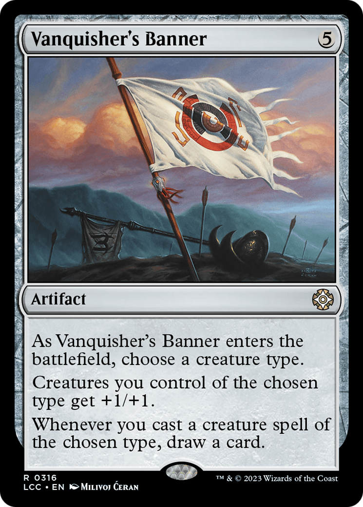 Vanquisher's Banner [The Lost Caverns of Ixalan Commander] | The Time Vault CA