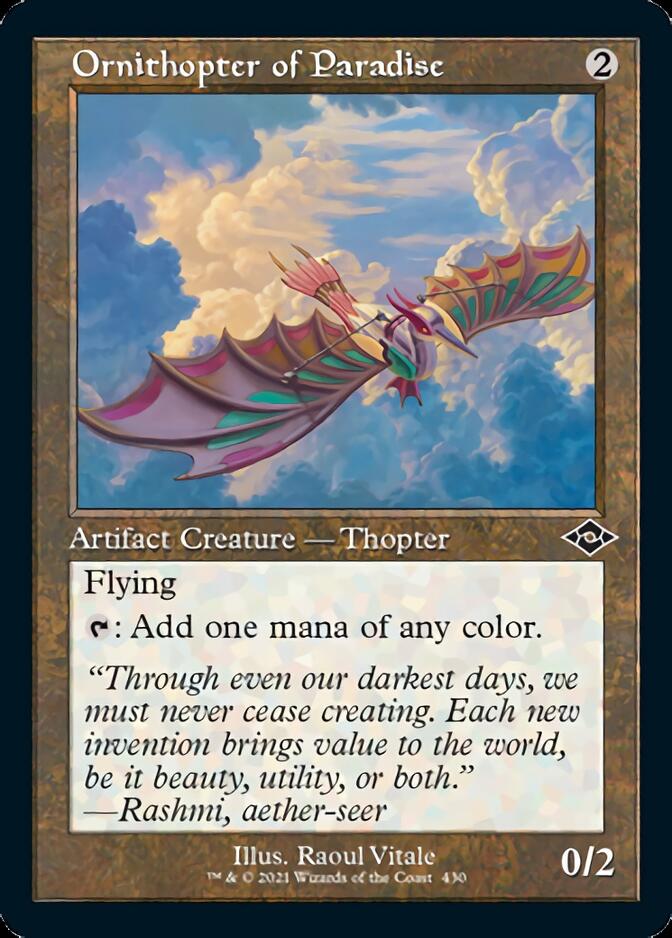 Ornithopter of Paradise (Retro) [Modern Horizons 2] | The Time Vault CA