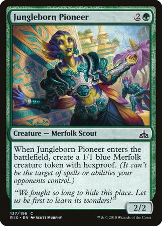 Jungleborn Pioneer [Rivals of Ixalan] | The Time Vault CA