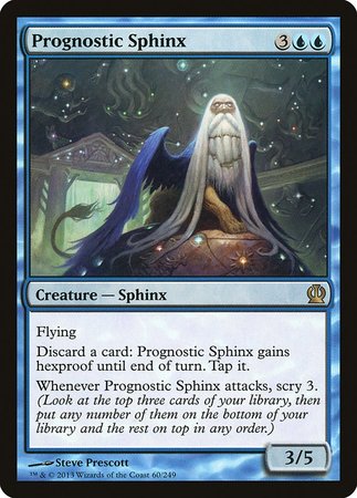 Prognostic Sphinx [Theros] | The Time Vault CA
