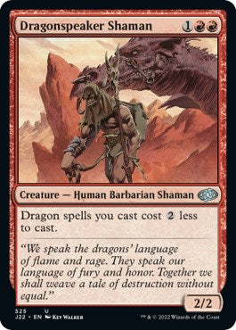 Dragonspeaker Shaman [Jumpstart 2022] | The Time Vault CA