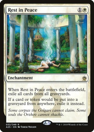 Rest in Peace [Masters 25] | The Time Vault CA