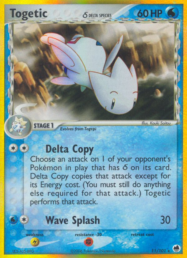 Togetic (11/101) (Delta Species) [EX: Dragon Frontiers] | The Time Vault CA