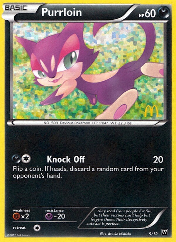 Purrloin (9/12) [McDonald's Promos: 2012 Collection] | The Time Vault CA