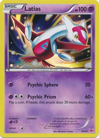 Latias (30/30) [XY: Trainer Kit 2 - Latias] | The Time Vault CA