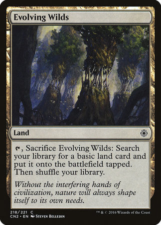 Evolving Wilds [Conspiracy: Take the Crown] | The Time Vault CA