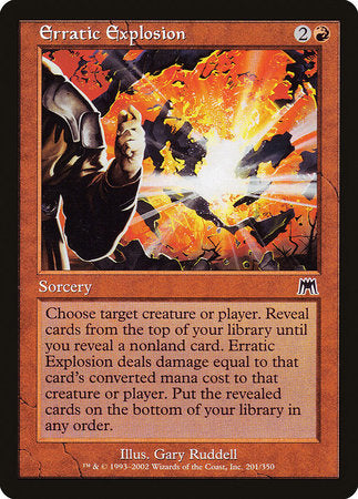 Erratic Explosion [Onslaught] | The Time Vault CA