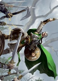 Maja, Bretagard Protector Art Card (Gold-Stamped Signature) [Kaldheim: Art Series] | The Time Vault CA