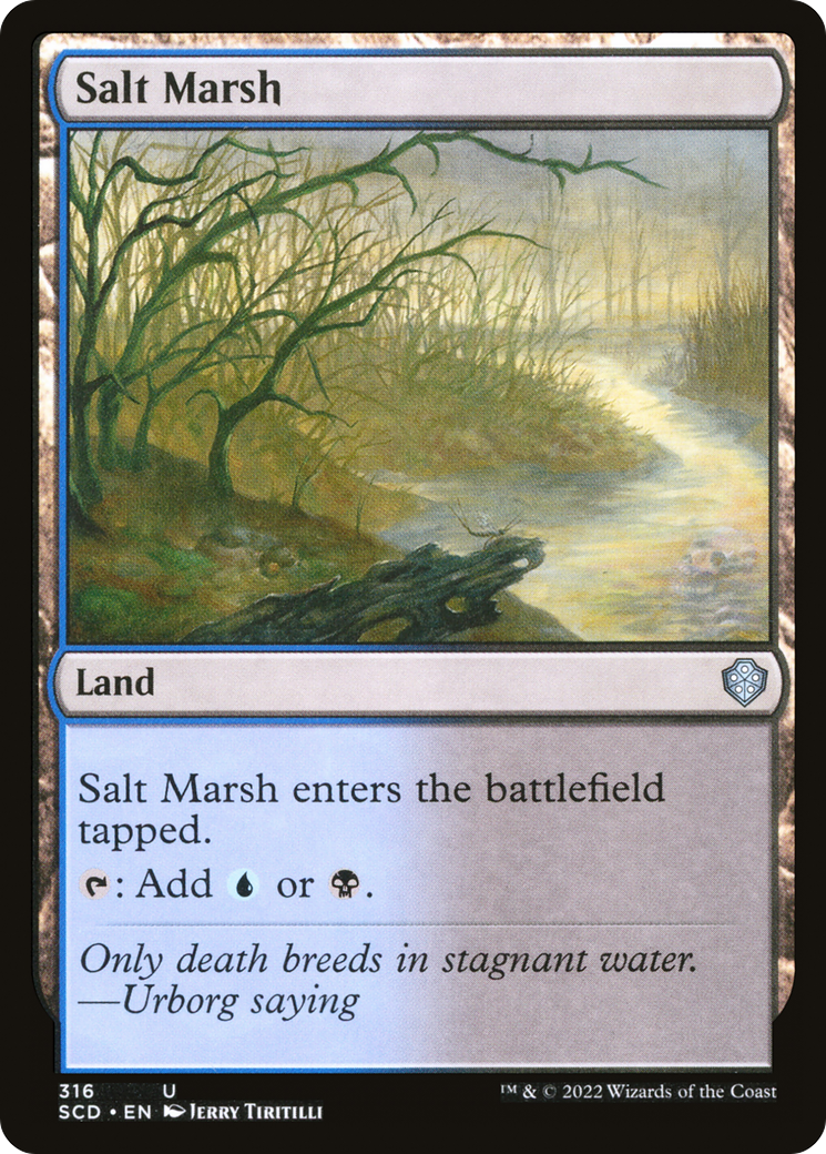 Salt Marsh [Starter Commander Decks] | The Time Vault CA