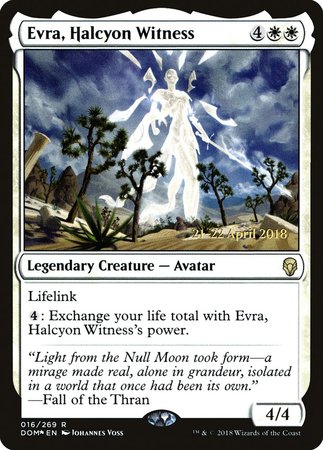 Evra, Halcyon Witness [Dominaria Promos] | The Time Vault CA