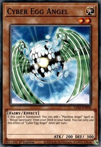 Cyber Egg Angel [LDS2-EN090] Common | The Time Vault CA