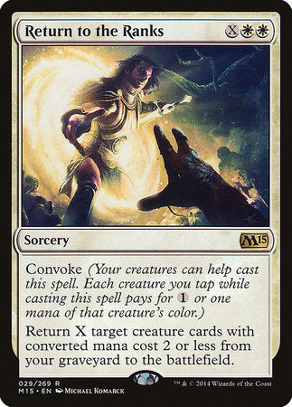 Return to the Ranks [Magic 2015] | The Time Vault CA