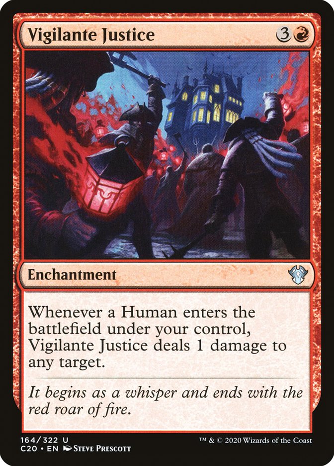 Vigilante Justice [Commander 2020] | The Time Vault CA