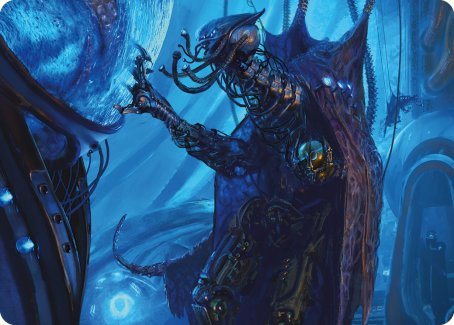 Atmosphere Surgeon Art Card [Phyrexia: All Will Be One Art Series] | The Time Vault CA