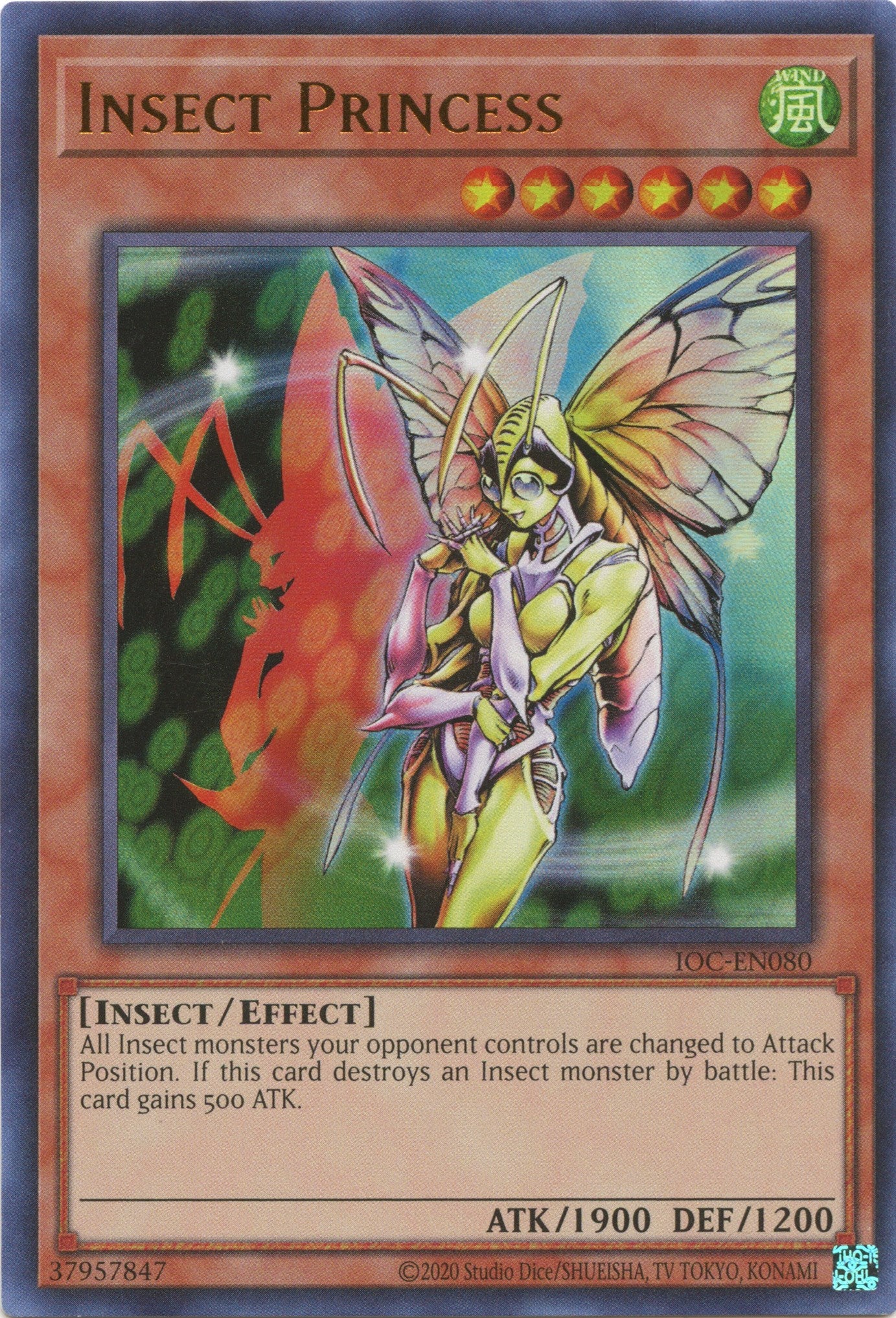 Insect Princess (25th Anniversary) [IOC-EN080] Ultra Rare | The Time Vault CA