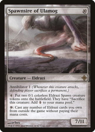 Spawnsire of Ulamog [Rise of the Eldrazi] | The Time Vault CA