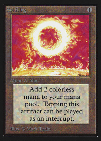 Sol Ring (IE) [Intl. Collectors’ Edition] | The Time Vault CA